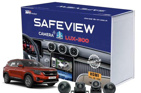 Camera 360 SAFEVIEW LUX-300 dành riêng KIA SELTOS