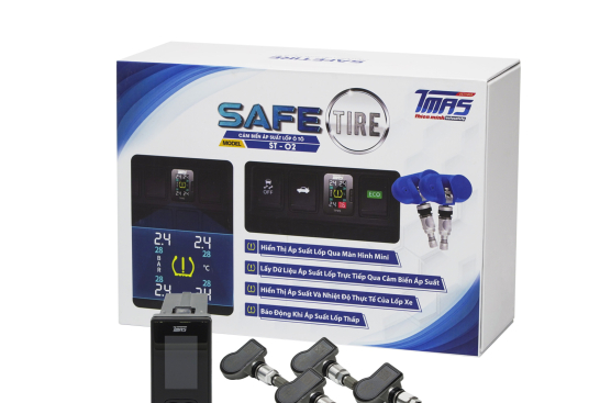 Cảm biến áp suất lốp van trong TPMS hiển thị ô chờ 