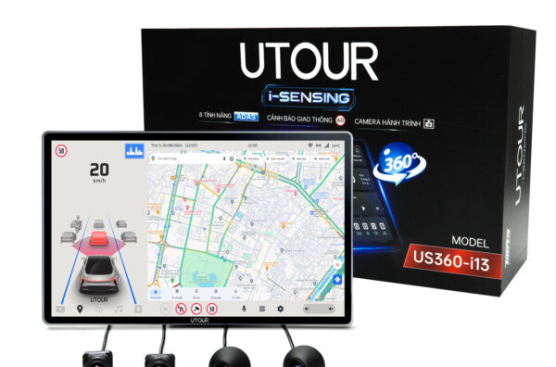 Màn hình Android 13.1 inch Cam 360 AI ADAS UTOUR US360-i13