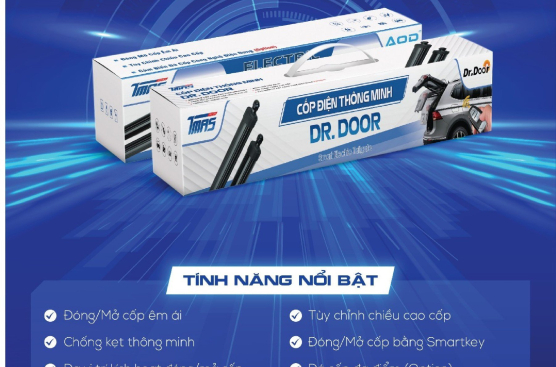 Cốp Điện Thông Minh + Đá Cốp Đa Điểm