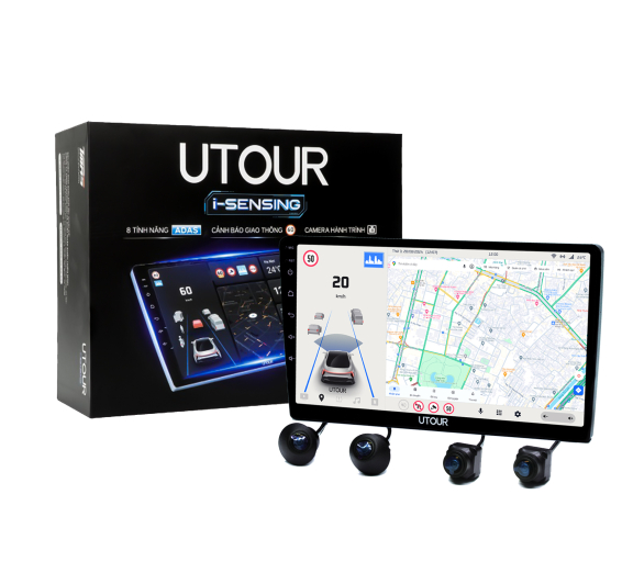 Màn hình liền Camera 360 AI ADAS UTOUR US360-i1