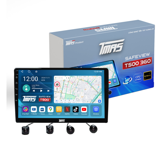 Màn hình liền camera 360 TMAS Safeview T500