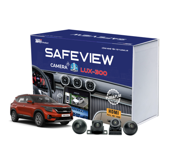 Camera 360 SAFEVIEW LUX-300 dành riêng KIA SELTOS