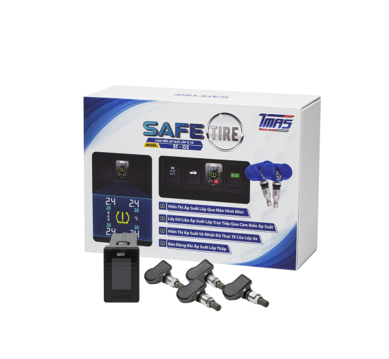 Cảm biến áp suất lốp van trong TPMS hiển thị ô chờ 