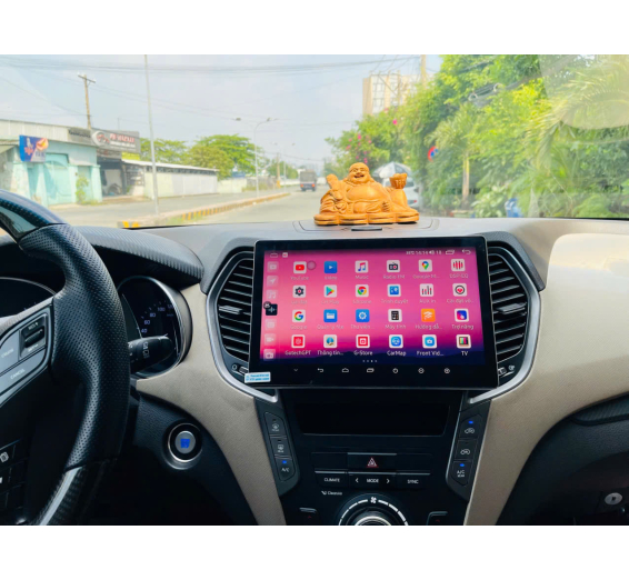 GIẢI PHÁP KHI GẮN MÀN 13.1 INCH CHO XE BỊ CHE CỬA GIÓ ĐIỀU HÒA - GOTECH GT11.5I 360